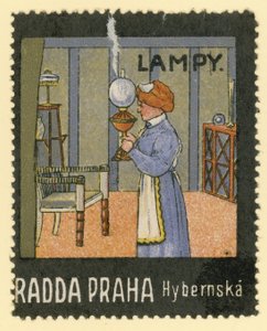 Lamper af Czech School