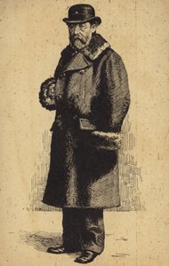 Portræt af Bedrich Smetana af Czech School