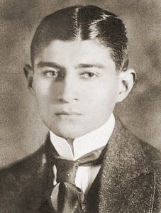 Portræt af Franz Kafka, (1883 - 1924)
