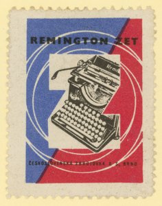 Remington skrivemaskiner af Czech School