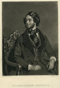 William Harrison Ainsworth, ca. 1841 (mezzotint) af D McClise