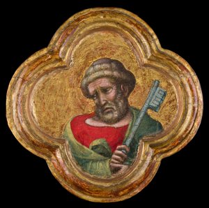 St. Peter, 137077 (tempera på panel) af Dalmasio di Jacopo Scannabecchi Dalmasio di Jacopo Scannabecchi