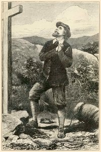 Christian before the cross" fra "The Pilgrim