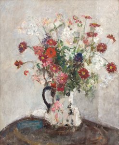Blomster i en kande, ca. 1925 (olie på lærred)