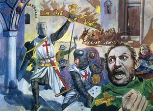 Korsfarere plyndrer Konstantinopel