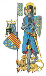 Ludvig den Niende, leder af de to sidste korstog og en af Frankrigs største konger (1226-70)