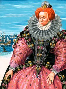 Dronning Elizabeth - Krigerdronningen af Dan Escott