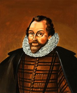 Sir Francis Drake (gouache på papir)