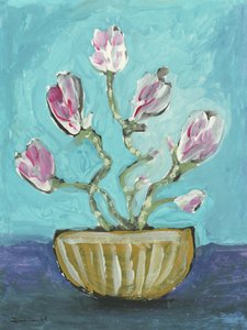 Magnolia-vase af Dan Hobday
