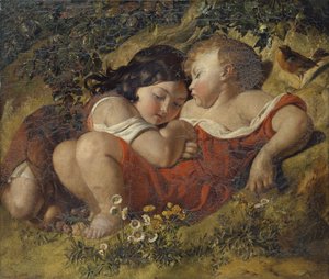 Børn i skoven af Daniel Maclise
