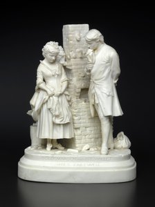 Joes Farewell, designet 1872-73 (uglaseret porcelæn)
