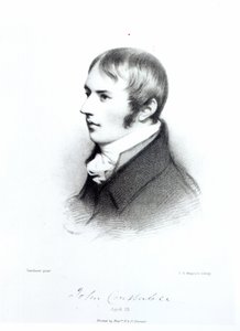John Constable, 20 år, graveret af Thomas Herbert Maguire