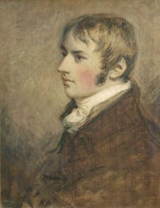 Portræt af John Constable (1776-1837) i en alder af tyve, 1796 (tempera)