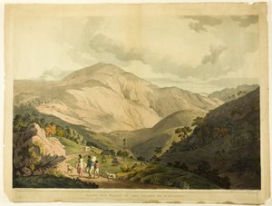 Sandy Bay Valley, St. Helena af Daniel Havell