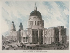 Sydøstlig udsigt over St Paul