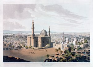 Udsigt over Grand Cairo, Egypten, 1809.