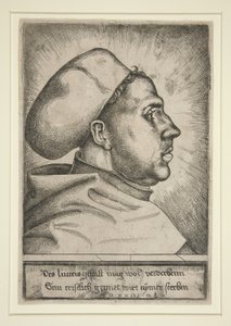 Martin Luther, 1523 af Daniel Hopfer