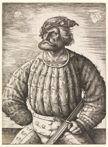 Portræt af Conrad von der Rosen af Daniel Hopfer