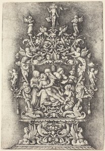 Relikvieskrin med Pietà af Daniel Hopfer
