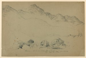 Chocorua, efter picnic ved søen af Daniel Huntington