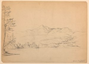 Tegning, Chocorua Mountain fra Cara