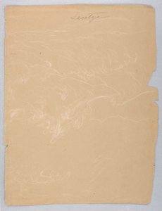 Tegning, Skyer, ca. 1840 af Daniel Huntington