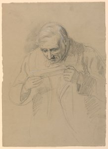 Tegning, Daniel Huntingtons far, 1859 af Daniel Huntington
