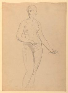 Tegning, fru Henry Schieffelin, S, 1881 af Daniel Huntington