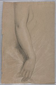 Tegning, fru Rutherford B Hayes, 1880 af Daniel Huntington