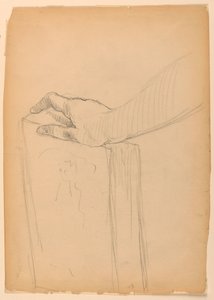 Tegning, studie til The National Ac, 1887 af Daniel Huntington
