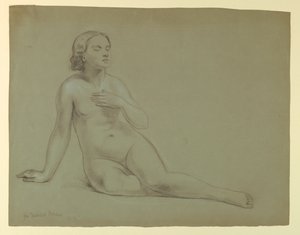 Kvindelig nøgen, undersøgelse for "Mercy