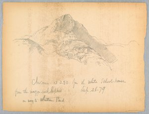 Mount Chocorua på vej til Whitton Pond af Daniel Huntington