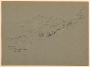 Mount Mansfield, Vermont af Daniel Huntington