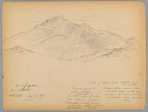 Mt. Lafayette fra Oak Hill, Littleton, New Hampshire af Daniel Huntington