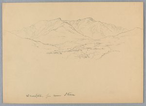 Mt. Mansfield fra nær Stowe, Vermont af Daniel Huntington