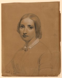 Portræt af Sarah E. Richards af Daniel Huntington