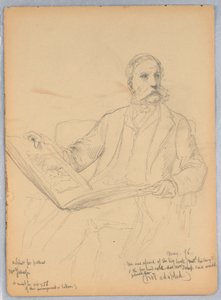 Study for a Portrait of Mr. Morris K. Jesup, Esq. af Daniel Huntington