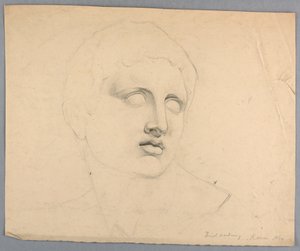 Studie af Mark Anthony fra en statue af Daniel Huntington