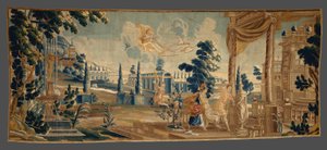 Pygmalion, fra Historier fra Ovid af Daniel Janssens