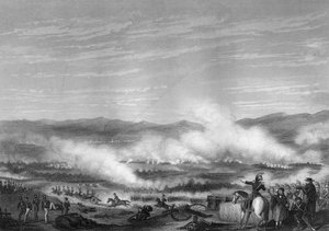 Slaget ved Vitoria, 21. juni 1813 c1857. af Daniel John Pound