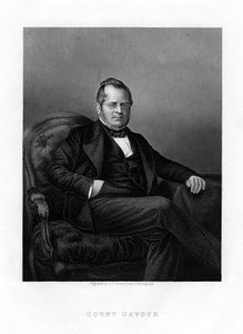 Greve Camillo Benso di Cavour, italiensk politiker, 1800-tallet