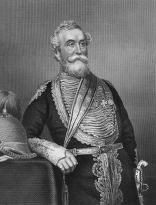 General Beatson, britisk soldat, 1857. af Daniel John Pound