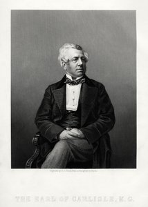 George William Frederick Howard, 7. jarl af Carlisle, britisk politiker og statsmand, c1880. af Daniel John Pound