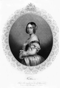 Dronning Victoria, c1850