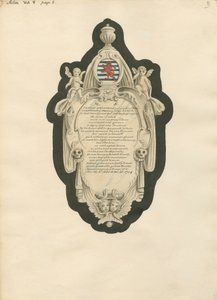 Mindesmærke for Francis Stratford fra Acton Church af Daniel Lysons