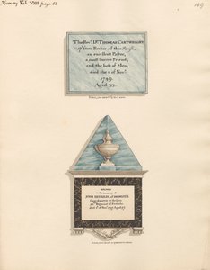 Mindesmærke for Thomas Cartwright og John Reynolds af Daniel Lysons
