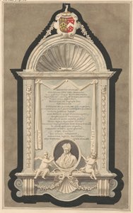 Mindesmærke for William Smith fra Cranford Church af Daniel Lysons