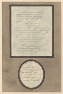 Mindesmærker for Francis Wilkson og John og Eluzay Hewitt fra Feltham Church af Daniel Lysons