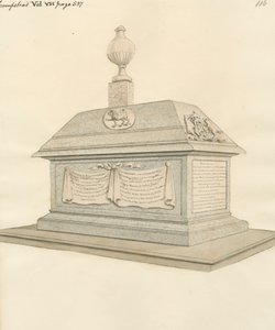 Nathaniel Lord Delamer og Henry og George Booth fra Hampstead Church af Daniel Lysons