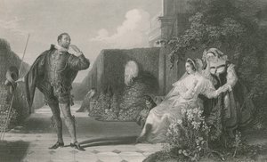 Malvolio, Twelfth Night af Daniel Maclise